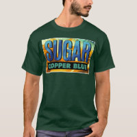 Presente de Arte de Fã Sugar Copper Blue