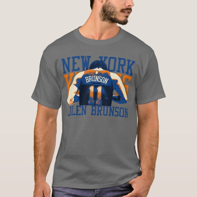 Camiseta Presente de arte de Jalen Brunson (Frente)