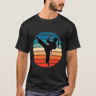 Camiseta Presente de Artes Marciais para Meninas - Design R