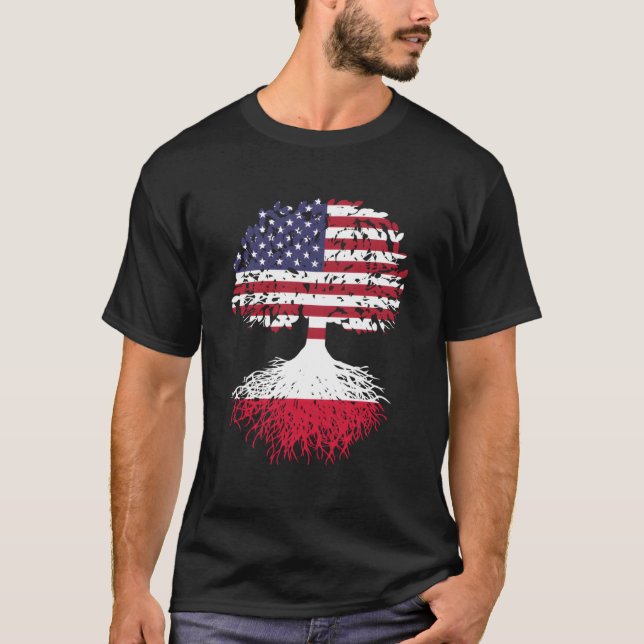 Camiseta Presente de Árvore do Patrimônio Nacional de Raíze (Frente)