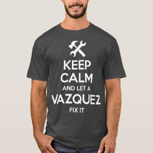 Camiseta Presente de Árvore Familiar de Apelido Funny VAZQ