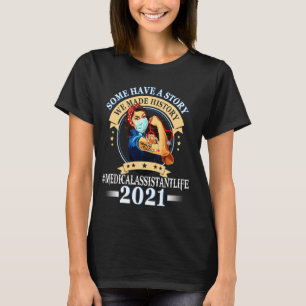 Camiseta Presente de Assistência Médica para Ela, Mãe RN &