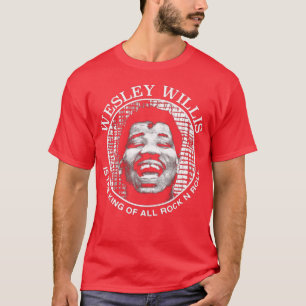 Camiseta Presente de atributo de arte outsider de Wesley Wi