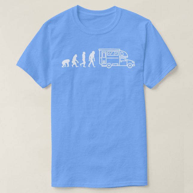 Camiseta Presente de Avan Evolution de Camping (Frente do Design)