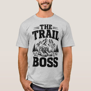 Camiseta Presente de Aventura de Caminhada Gráfico de Monta