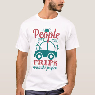 Camiseta Presente de Aventura de Viajante de viagem