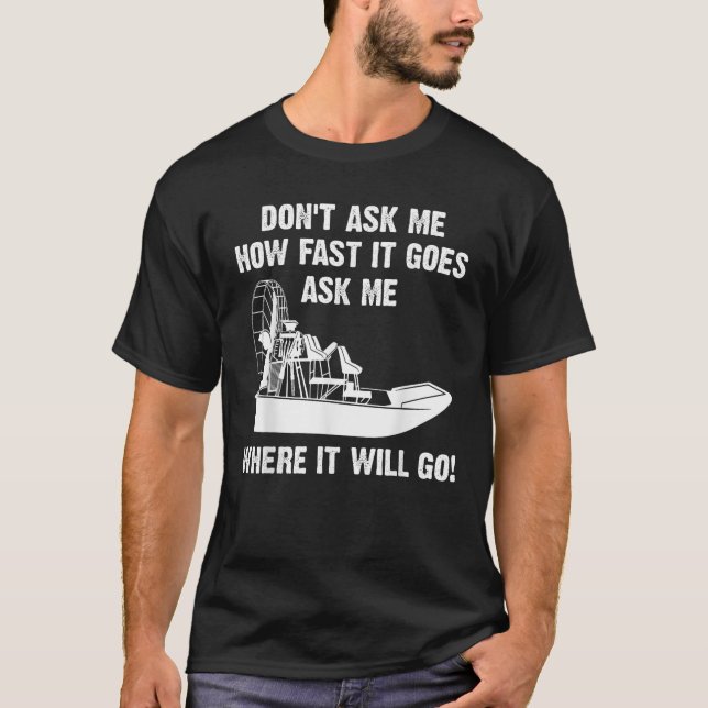 Camiseta Presente De Avião Engraçado Para Homens Legal E Rá (Frente)