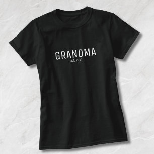 Camiseta Presente de Avó Estabelecida