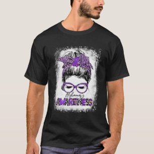 Camiseta Presente de Bandana Feminina com Laço Roxo Forte d