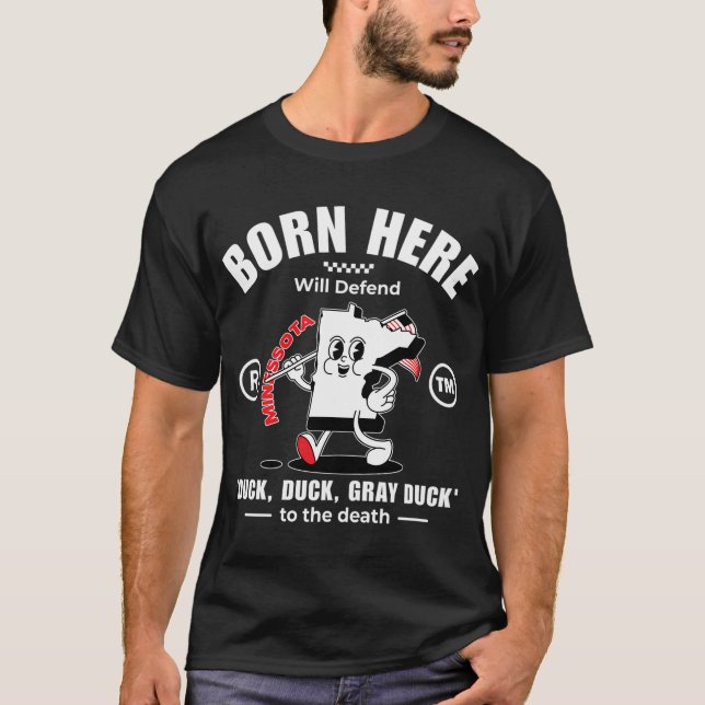Camiseta Presente de bandeira de pesca do Dia dos Pais  (Frente)