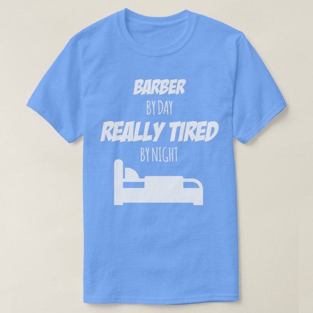 Camiseta Presente de Barber Job Divertido para cada Slogan  (Frente do Design)