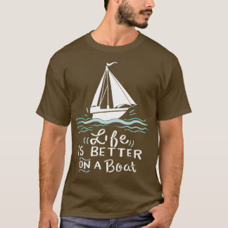 Camiseta Presente de barco à vela