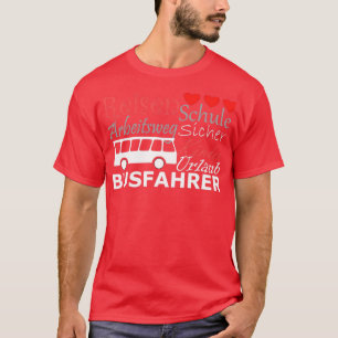 Camiseta Presente de Barramento de driver de barramento pre