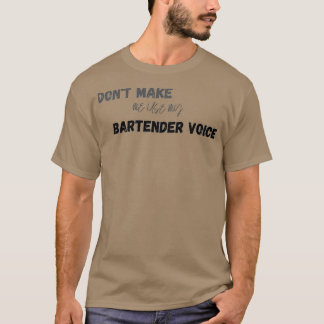 Camiseta Presente de bartender para colegas de trabalho tem