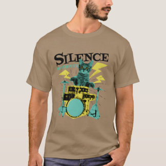 Camiseta Presente de baterista roupa engraçada de baterista