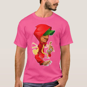 Camiseta Presente de Bboy Pose Hip Hop