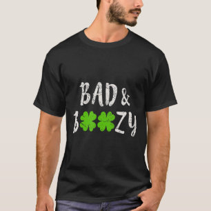 Camiseta Presente de Bebendo de São Patrick Day Mau e diver