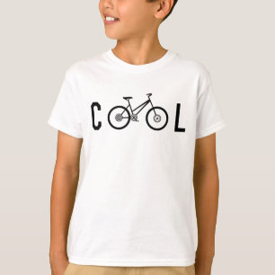 Camiseta Presente de bicicleta de bicicleta minimalista Leg