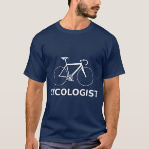 Camiseta Presente de bicicleta de psicologia do ciclo de ci