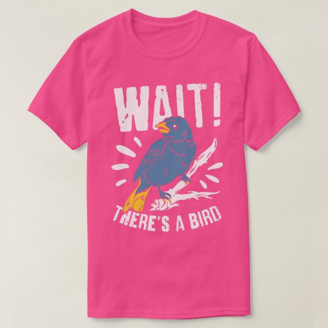 Camiseta Presente de Birder Bird Watcher (Frente do Design)