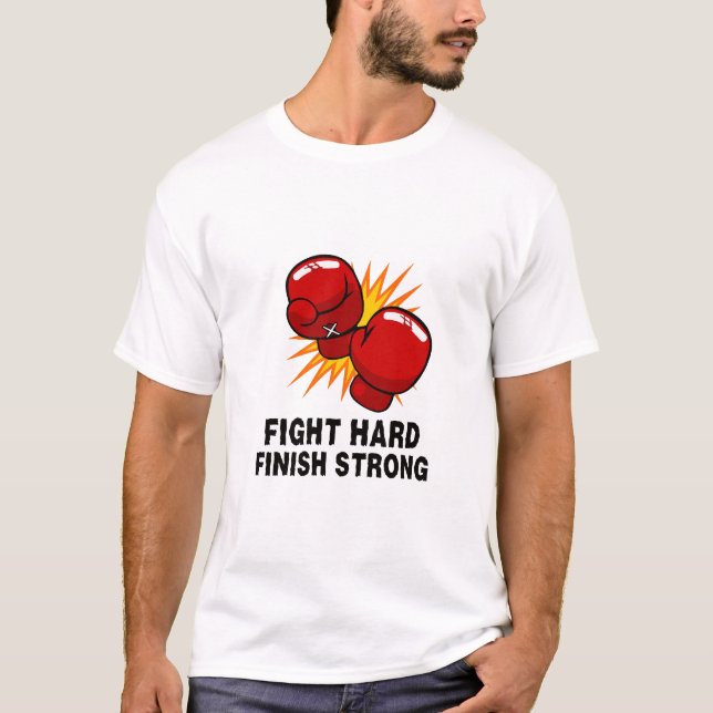Camiseta Presente-de-boxe  (Frente)