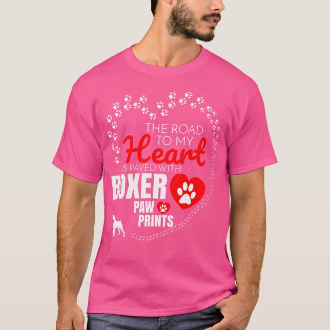 Camiseta Presente De Boxer Para Proprietários De Boxers De  (Frente)