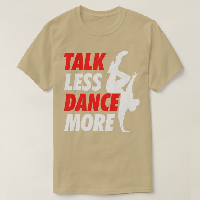 Camiseta Presente de Breakdancer Breakdancer (Frente do Design)