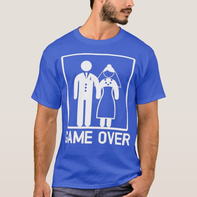 Camiseta Presente de Brincadeira de Casamento Divertido Jog (Frente)