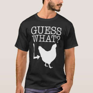 Camiseta Presente de Bunda de Frango Adivinhe