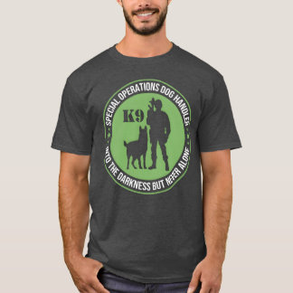 Camiseta Presente de Cachorro de Operações Especiais Manipu