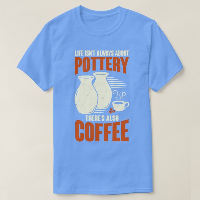 Camiseta Presente de café com café ceramista (Frente do Design)