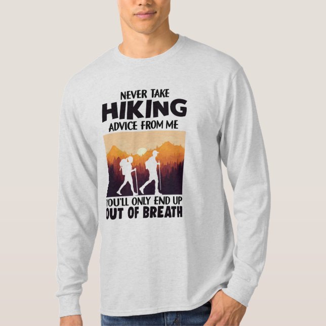 Camiseta Presente de Camper | Nunca Receba Conselhos De Cam (Frente)