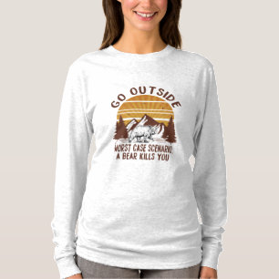 Camiseta Presente de Camper Saia do pior cenário do cenár