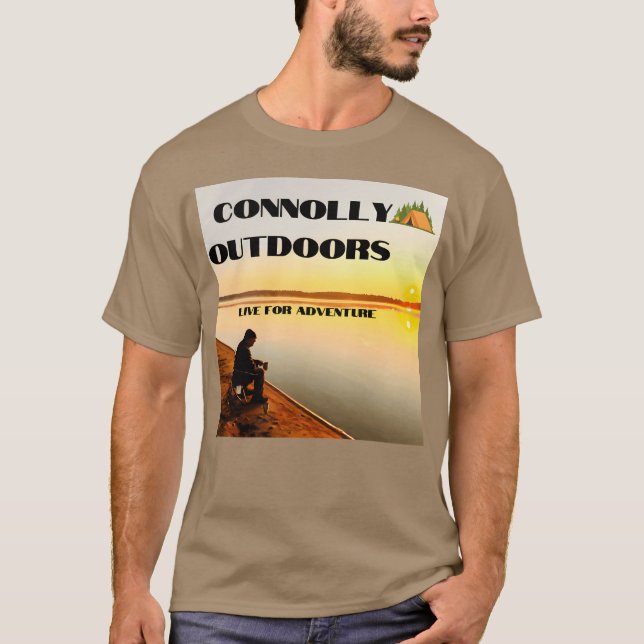 Camiseta Presente de camping pic 3050 3050 p (Frente)