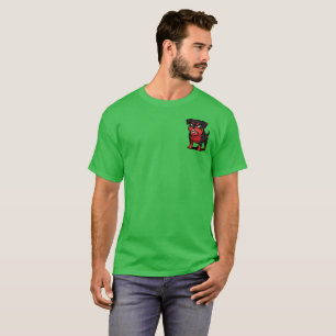 Camiseta Presente de cão de desenho animado Rottweiler zang