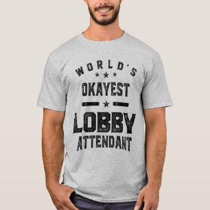 Camiseta Presente de Cargo de Atendedor de Lobby - Presente