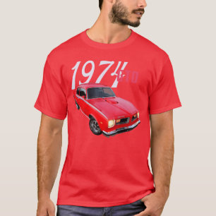 Camiseta Presente de carro clássico GTO 1974 74 Old School 