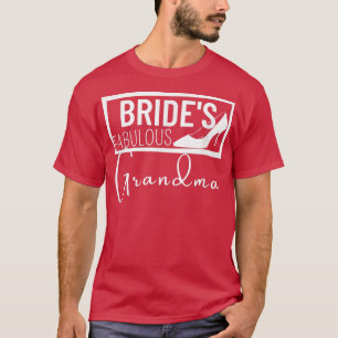 Camiseta Presente de Casamento da Família Avó Fabulosa da N