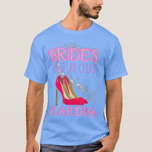 Camiseta Presente de Casamento da Família Avó Fabulosa da N