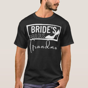 Camiseta Presente de Casamento Familiar Brides Fabulosa Avó