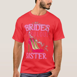 Camiseta Presente de Casamento Familiar Brinca Irmã Fabulos