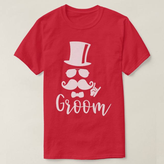 Camiseta Presente de casamento masculino presente de casame (Frente do Design)