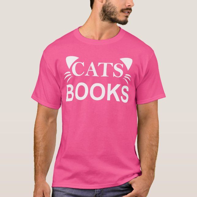 Camiseta presente de Cat Books (Frente)