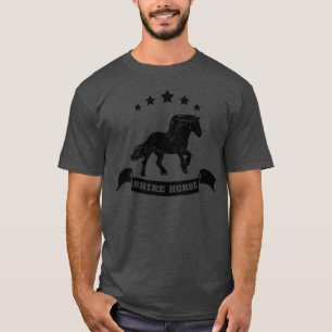 Camiseta Presente de cavalaria equestre de prenda de prenda