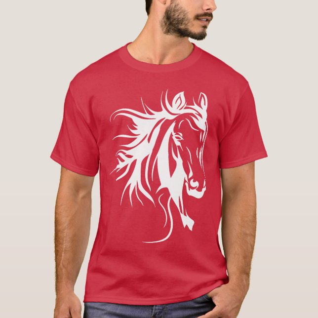 Camiseta Presente de Cavalo com Sobremesa Cavalo (Frente)