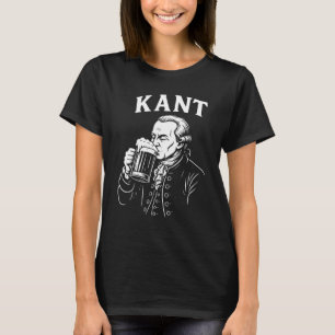 Camiseta Presente de Cerveja Iluminista do bebendo Kant