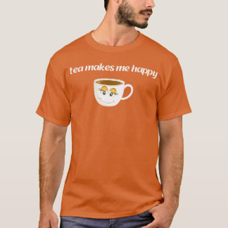 Camiseta Presente de chá que me faz feliz