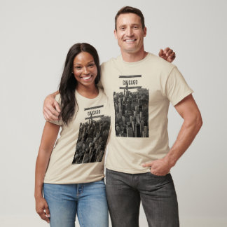 Camiseta Presente de Chicago para Homens e Mulheres