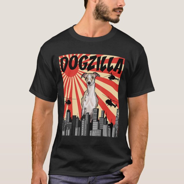 Camiseta Presente de chicote | chicote dogzilla engraçado j (Frente)
