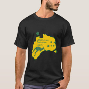 Camiseta Presente de cidadania australiana Cidadania Auss